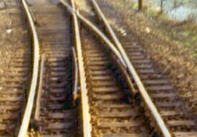 Spurweitentrenner in Wolkenstein