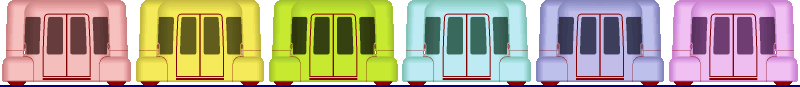 Bunte Podcars